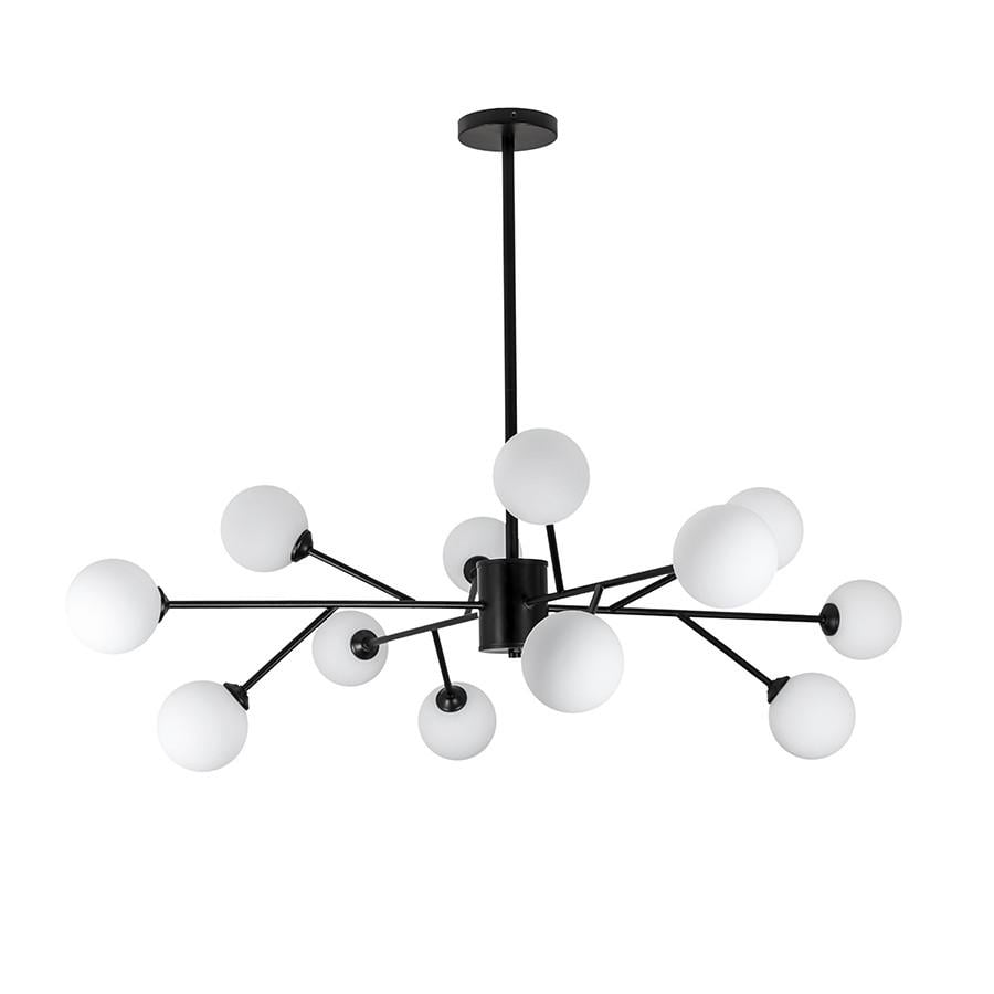 Люстра 7529806-12 BK/WH