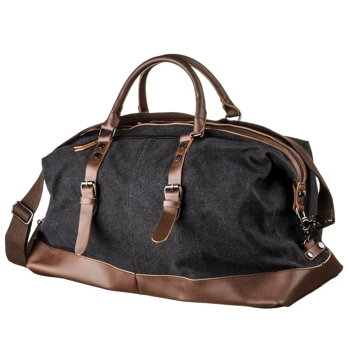 Дорожная сумка текстильная Vintage 20166 Черный (33803910)