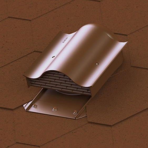 Аератор точковий KTV FELT-Vilpe для бітумної черепиці 7024 Графітовий (30111350) - фото 4 Аератор точковий KTV FELT-Vilpe для бітумної черепиці 7024 Графітовий (30111350) - фото 4