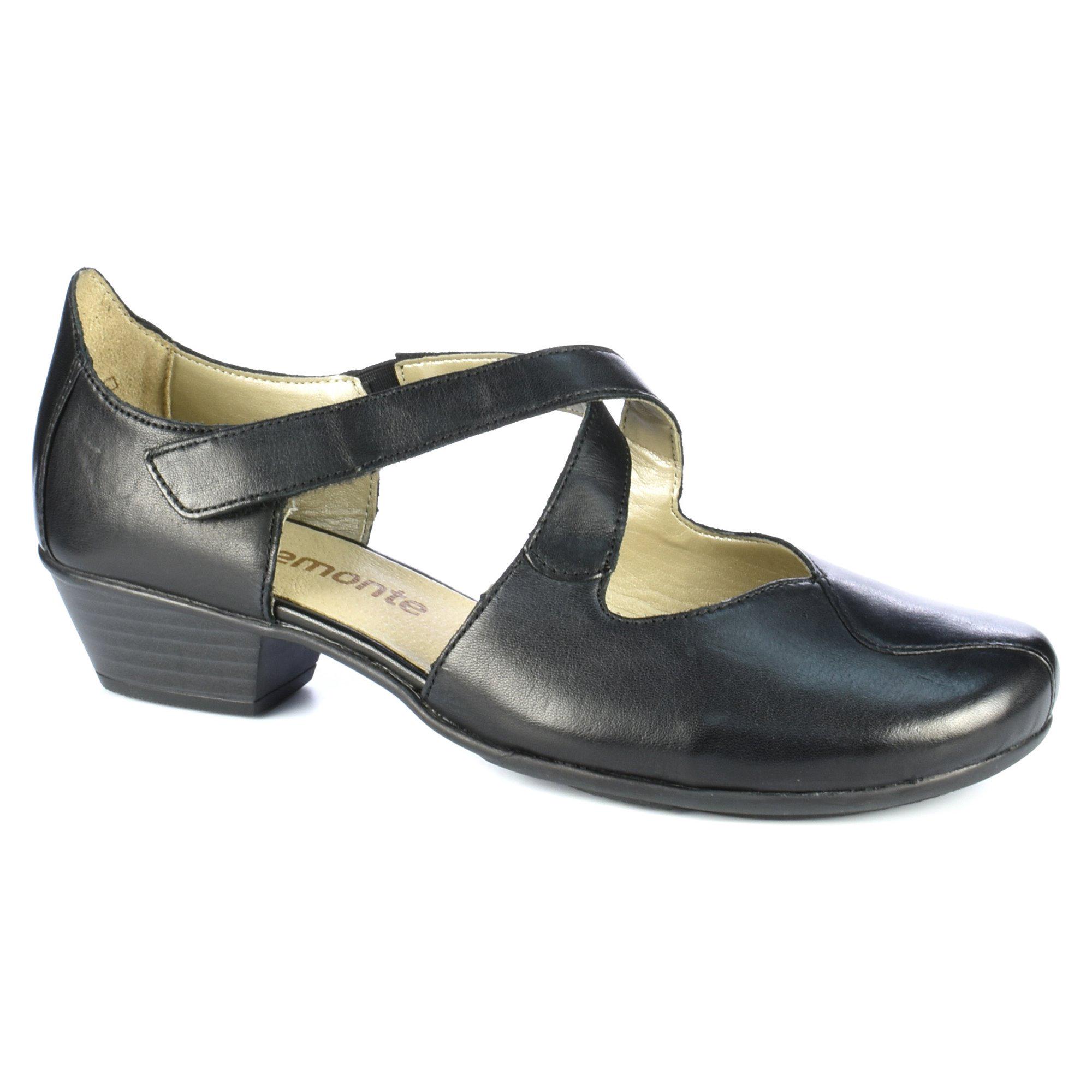 Туфли женские весенние Remonte р. 40 Черный (08652-40)