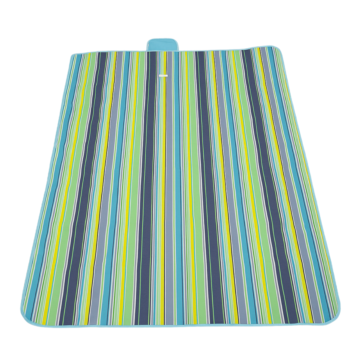 Пляжный коврик Slide складной водонепроницаемый в полоску 147x200 см Синий (CLL-20-Blue/Strip)