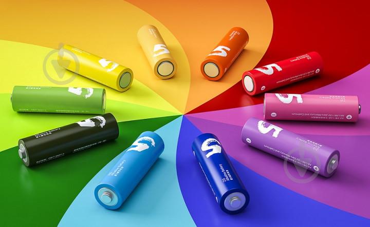 Батарейки Xiaomi ZMi AA batteries 10 шт ZI5 Rainbow - фото 5