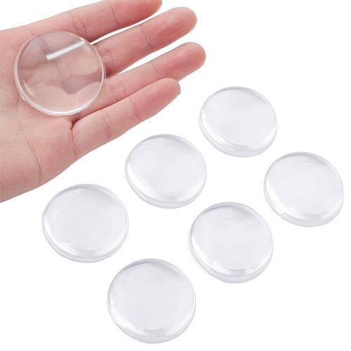 Амортизаторы бампоны самоклеящиеся силиконовые 40x8 мм 6шт Прозрачный (535292) - фото 2 Амортизаторы бампоны самоклеящиеся силиконовые 40x8 мм 6шт Прозрачный (535292) - фото 2