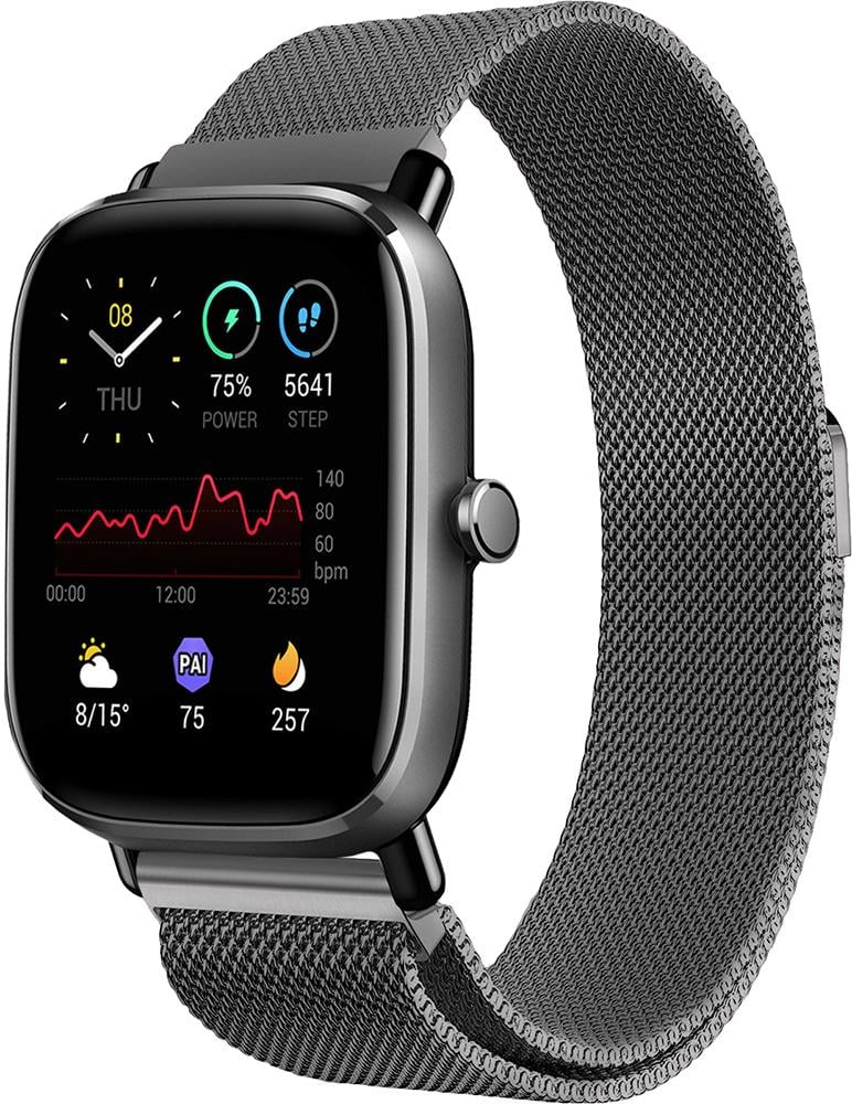 Ремешок Миланская петля Milano Amazfit GTS 2 mini Grey (19406) Ремешок Миланская петля Milano Amazfit GTS 2 mini Grey (19406)