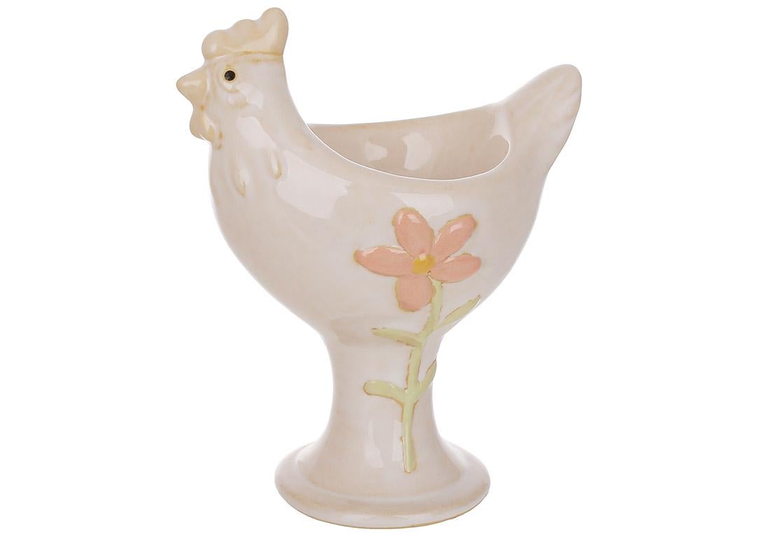 Підставка для яйця керамічна Курочка 9,9x5,3x8,1 см (834-900)