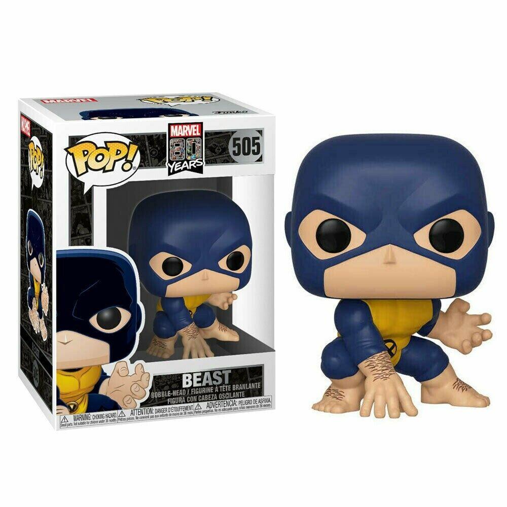 Фигурка Funko Pop Marvel 80th Beast 10 см (ХМ B 505) - фото 2 Фигурка Funko Pop Marvel 80th Beast 10 см (ХМ B 505) - фото 2