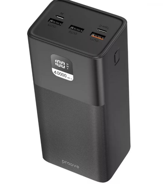 Повербанк Proove Giant Lite 40000 mAh 22,5W с быстрой зарядкой Black (PBGI20312201) - фото 2