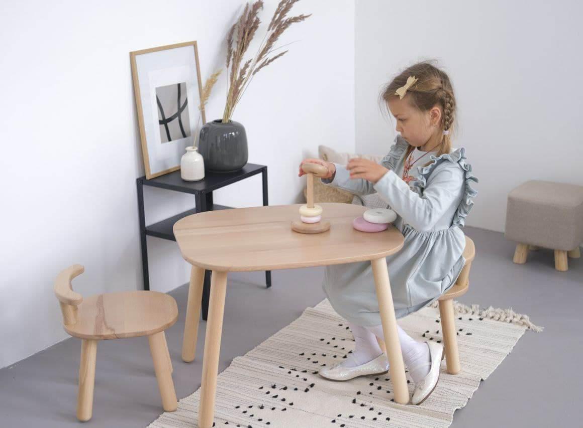 Детский стульчик Tatoy из бука для детей 2-4 лет (10074) - фото 6 Детский стульчик Tatoy из бука для детей 2-4 лет (10074) - фото 6