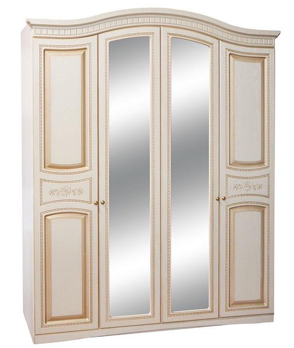 Шкаф распашной для квартиры Світ Меблів Николь 4Д ДСП МДФ 1840х580х1200 мм Белое дерево (33c2d5a3) Шкаф распашной для квартиры Світ Меблів Николь 4Д ДСП МДФ 1840х580х1200 мм Белое дерево (33c2d5a3)