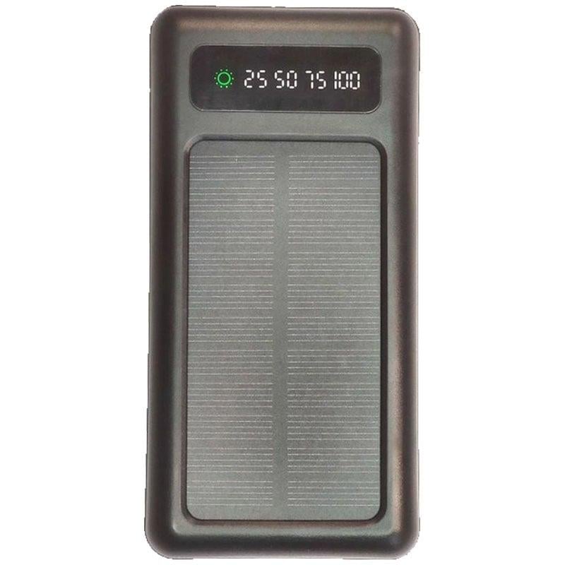Повербанк UKC Solar 8412 с солнечной панелью 20000 mAh Black (13465971)