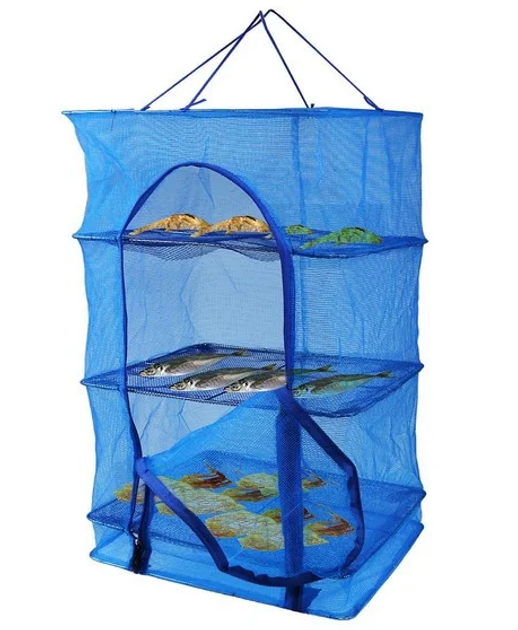 Сетка для сушки рыбы/фруктов/овощ 50x50x75 см (50*50*75) - фото 2