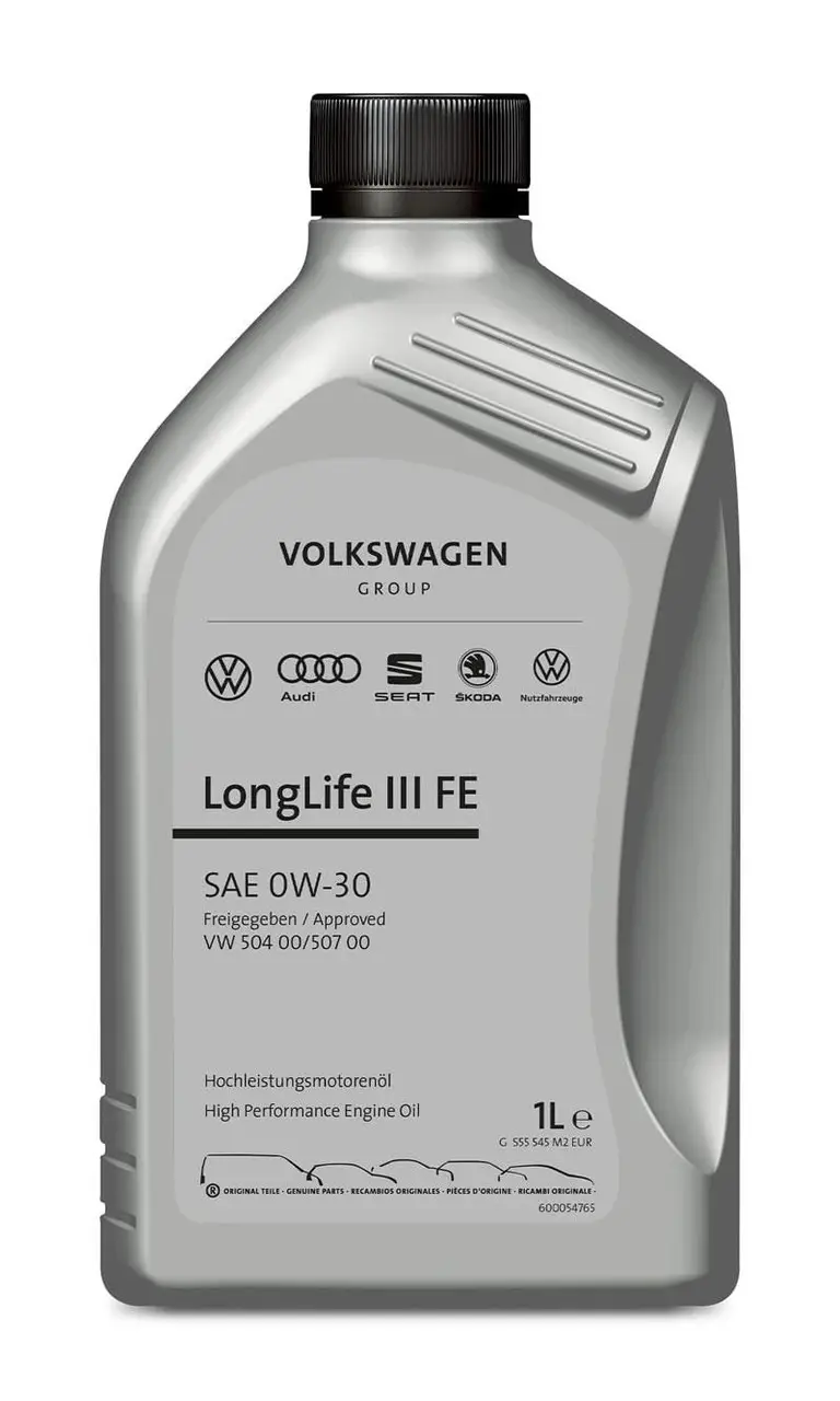 Моторное масло VAG Longlife III VW 0w30 1 л