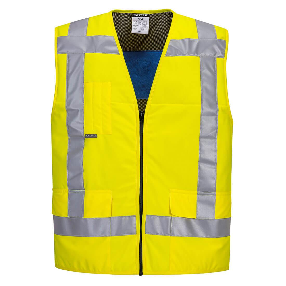 Жилет охолоджувальний PORTWEST Cooling 2XL/3XL Жовтий (CV02YER)