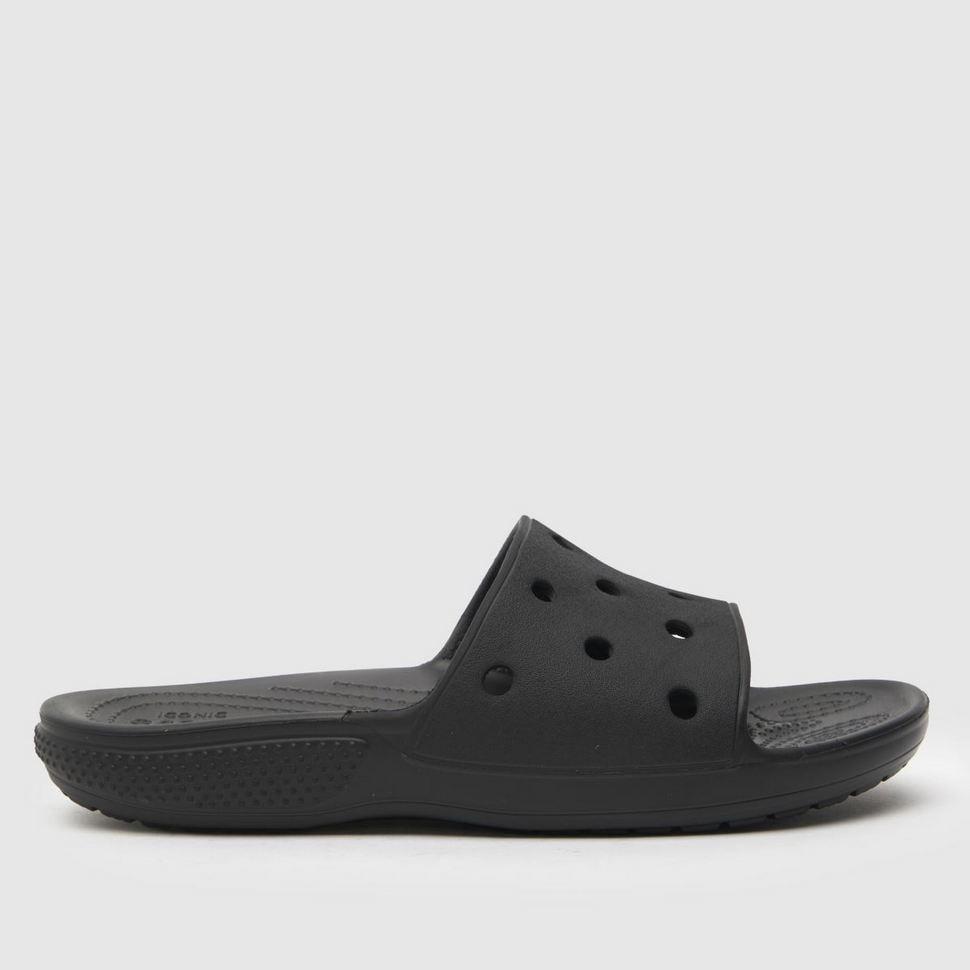 Шльопанці чоловічі утеплені Crocs Classic Crocs Slide р. 42-43 Чорний (2976) - фото 3