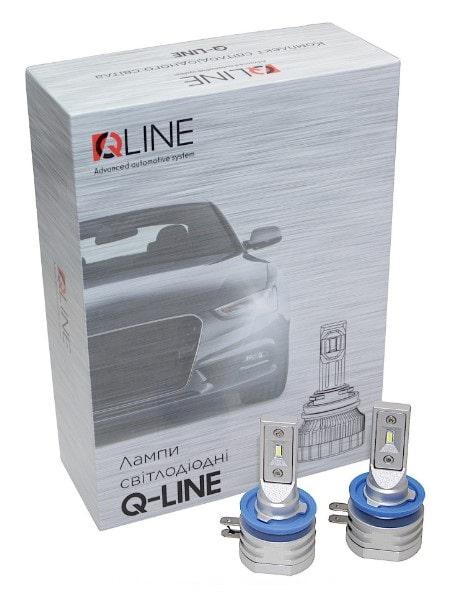 Автомобільна лампа Qline Alpha LED H11B v2 6000K (9967) 2 шт. - фото 2 Автомобільна лампа Qline Alpha LED H11B v2 6000K (9967) 2 шт. - фото 2