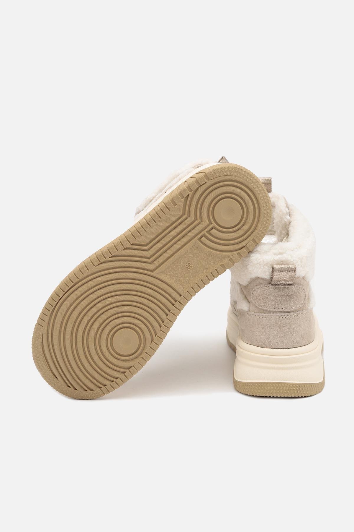 Кеды женские на платформе ЦБ-00251154 р. 40 Серый (SKT000995887) - фото 5 Кеды женские на платформе ЦБ-00251154 р. 40 Серый (SKT000995887) - фото 5