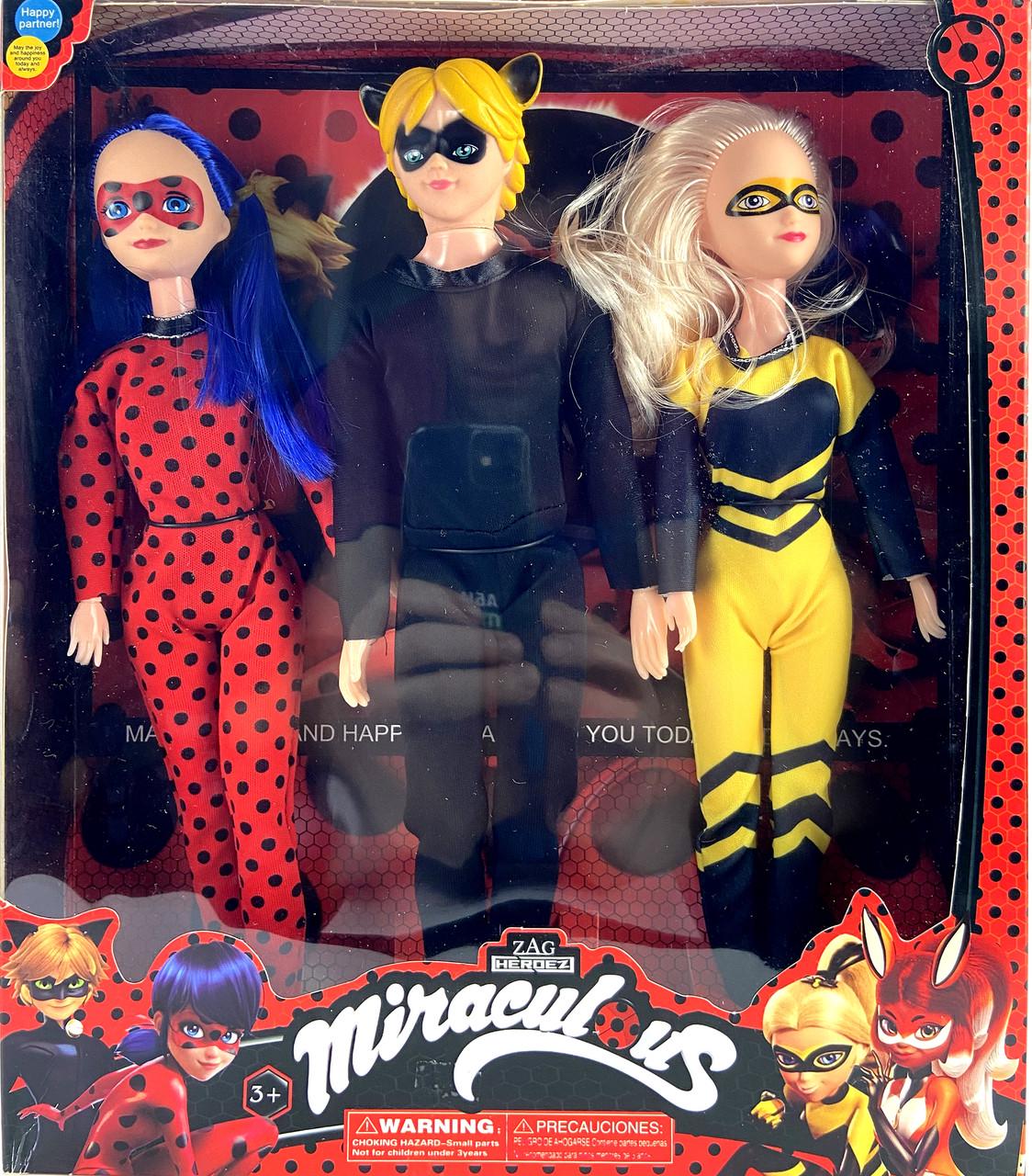 Набор кукол Леди Баг и Супер Кот LT743 3 шт.