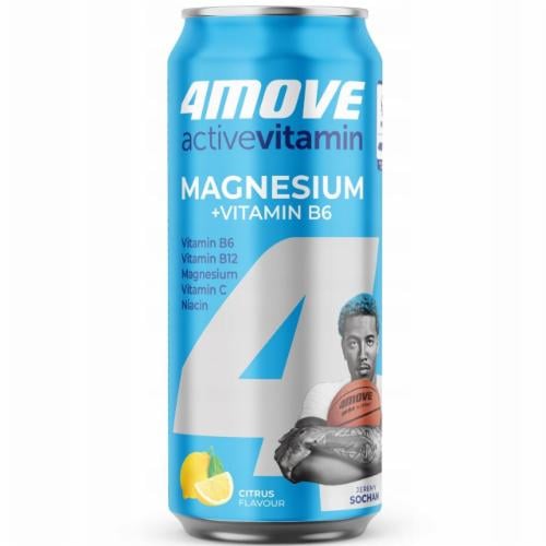 Напій 4MOVE Active Vitamin Magnez/B6 500 мл (30826211)