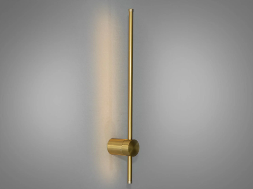 Бра настенное светодиодное Diasha 6W 60 см Латунный (2039/600 brass) Бра настенное светодиодное Diasha 6W 60 см Латунный (2039/600 brass)