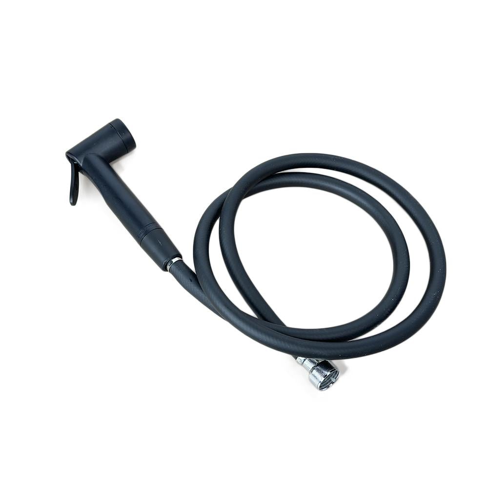 Гігієнічний душ Sanpreis Somnium пластик ПВХ шланг 1/2" Чорний