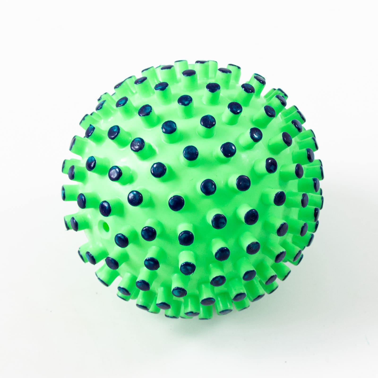 Мяч массажный надувной детский OSPORT 15 см Зелено-синий (MS 4525) - фото 2 Мяч массажный надувной детский OSPORT 15 см Зелено-синий (MS 4525) - фото 2