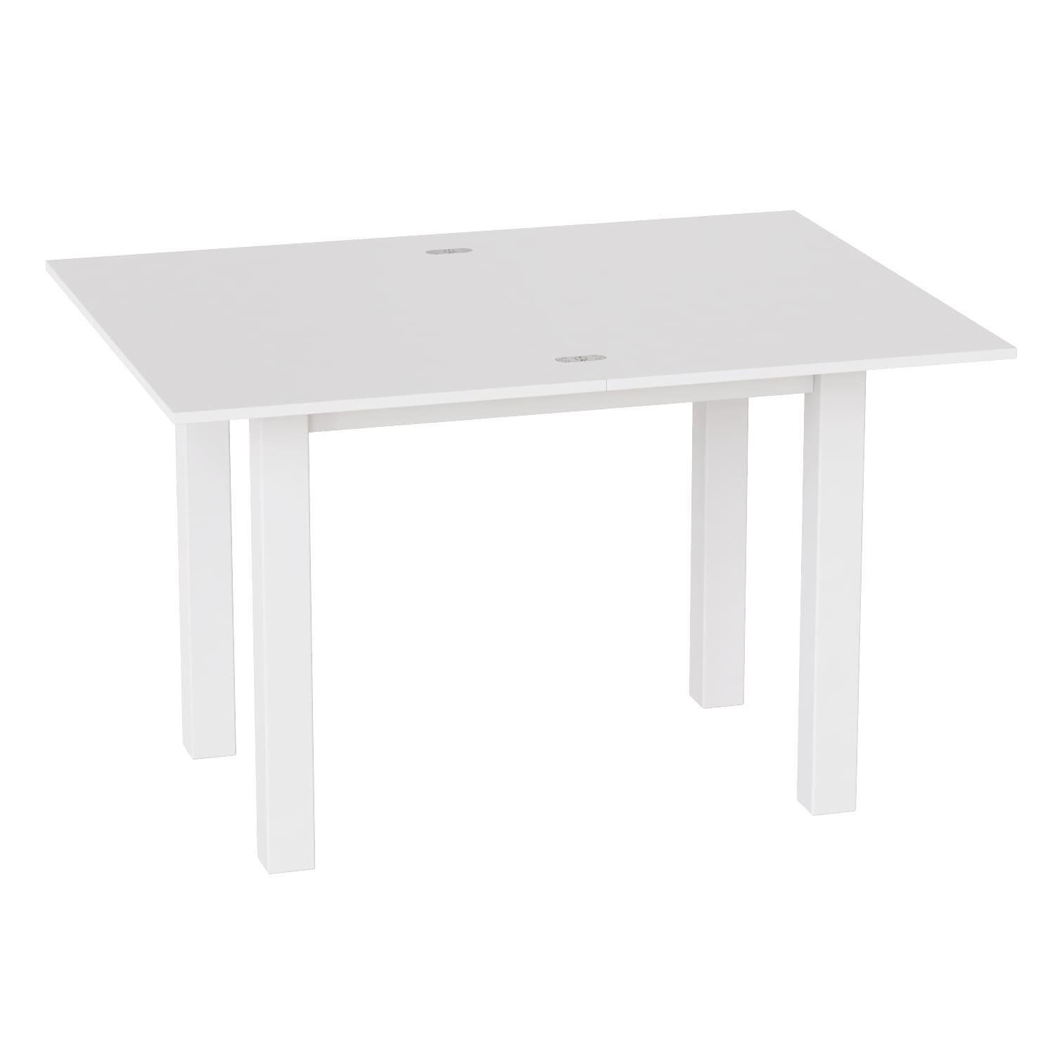 Обеденный стол-трансформер Dinner Glass 900x750x600 мм Белый бриллиант/Белое стекло (GATB16010100101) - фото 2 Обеденный стол-трансформер Dinner Glass 900x750x600 мм Белый бриллиант/Белое стекло (GATB16010100101) - фото 2