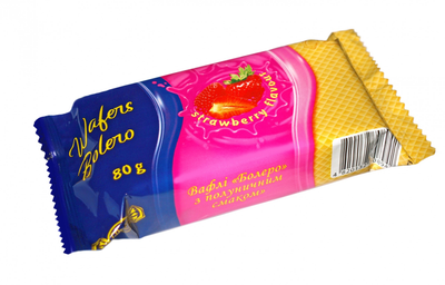 Вафлі Ріконд зі смаком Полуниці 80 г (36566) Вафлі Ріконд зі смаком Полуниці 80 г (36566)