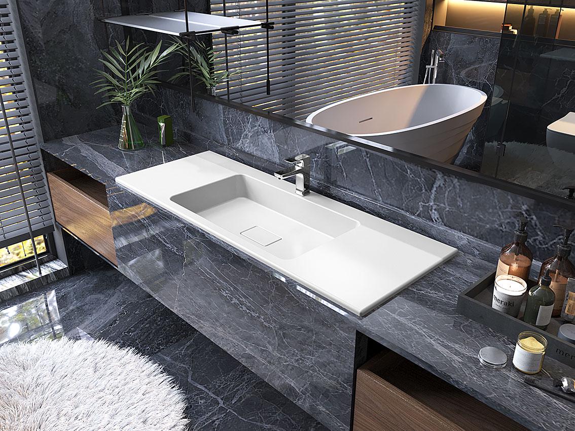 Умивальник накладний Luxor Creativ Low 120 (33051012)