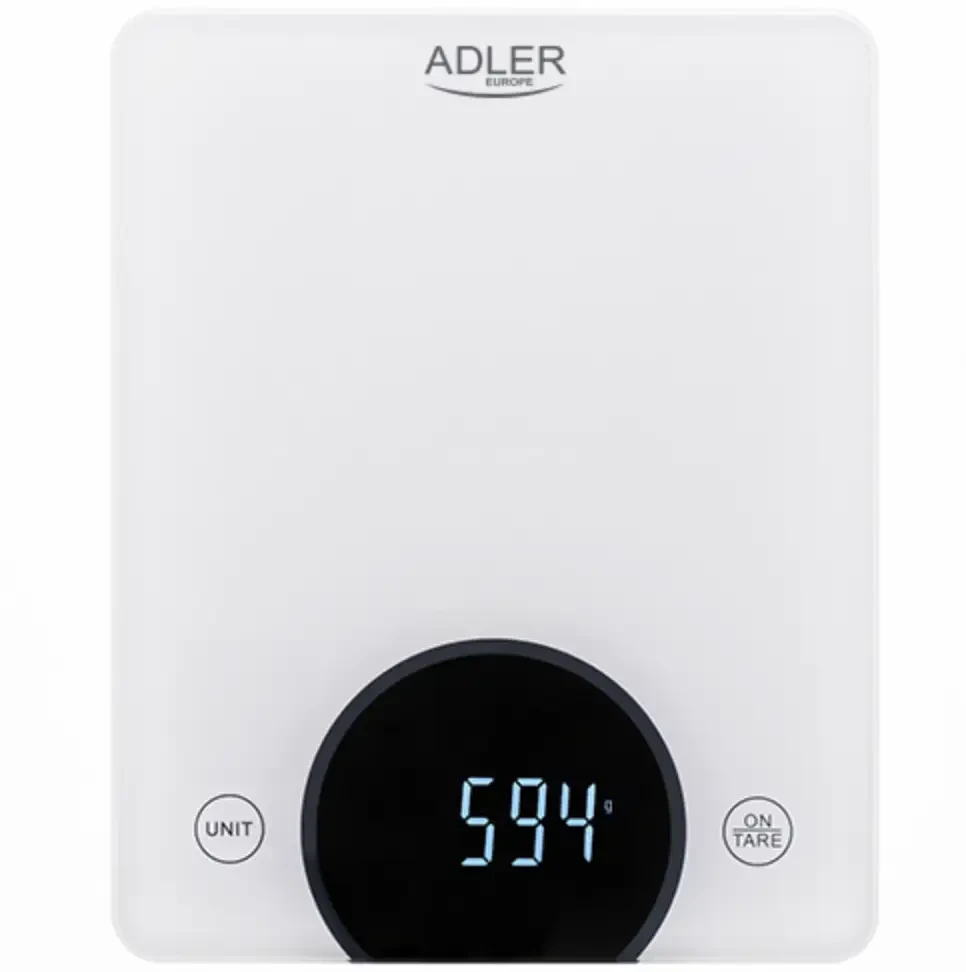 Ваги кухонні Adler AD 3173 10 кг White (5903887804714) - фото 4 Ваги кухонні Adler AD 3173 10 кг White (5903887804714) - фото 4