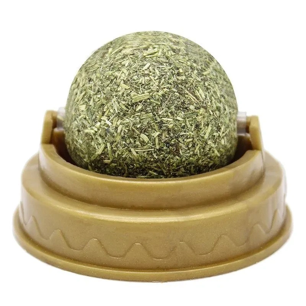 Леденец для кошек с кошачьей мятой на липучке вращающийся (26243971)