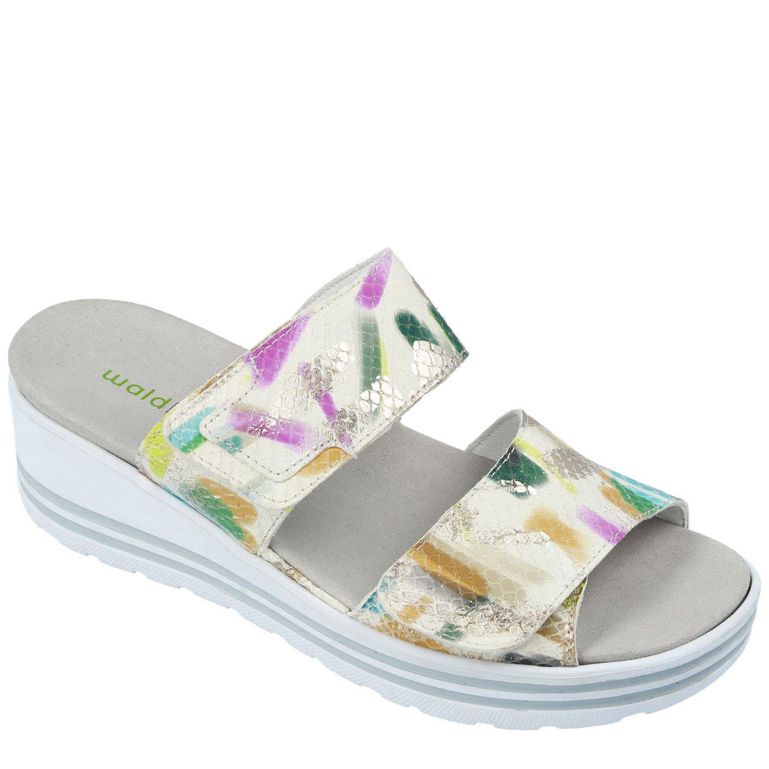 Шлепанцы женские Waldlaufer р. 37 Разноцветный (92280348)