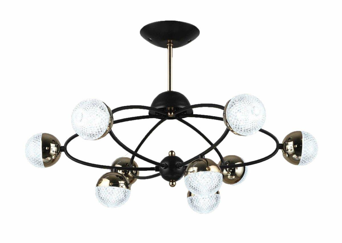 Люстра светодиодная акриловая B N5015/9 COFFEE/FGD (36605) Люстра светодиодная акриловая B N5015/9 COFFEE/FGD (36605)