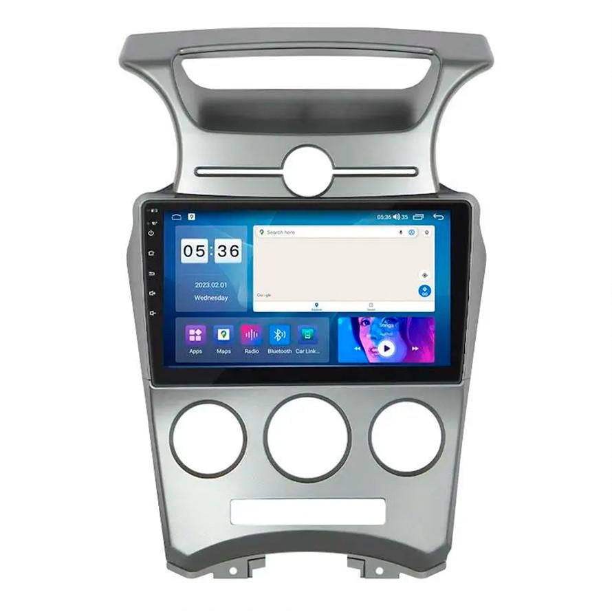 Автомагнітола штатна Lesko для Kia Carens II (UN) 2006- 9" 4/64Gb CarPlay/4G/Wi-Fi/GPS