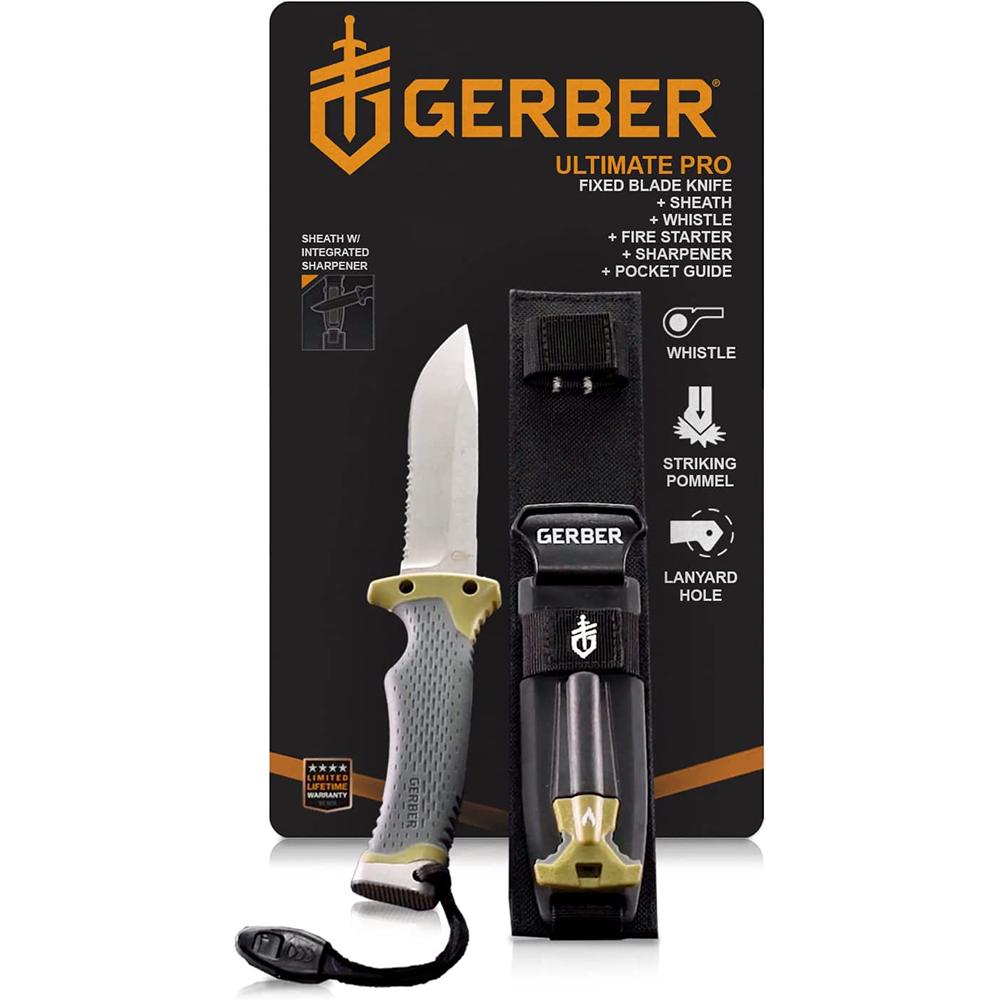 Ніж туристичний Gerber Ultimate Survival Fixed SE FSG 34,3 см (1063030) - фото 4