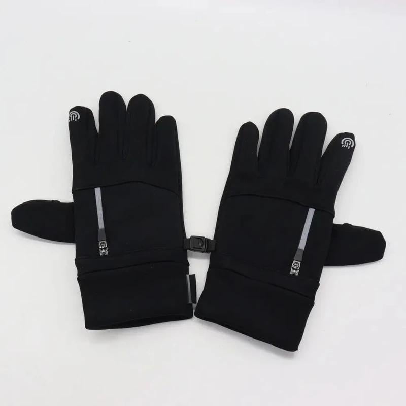 Зимние перчатки сенсорные на флисе XXL (23457582901_321)