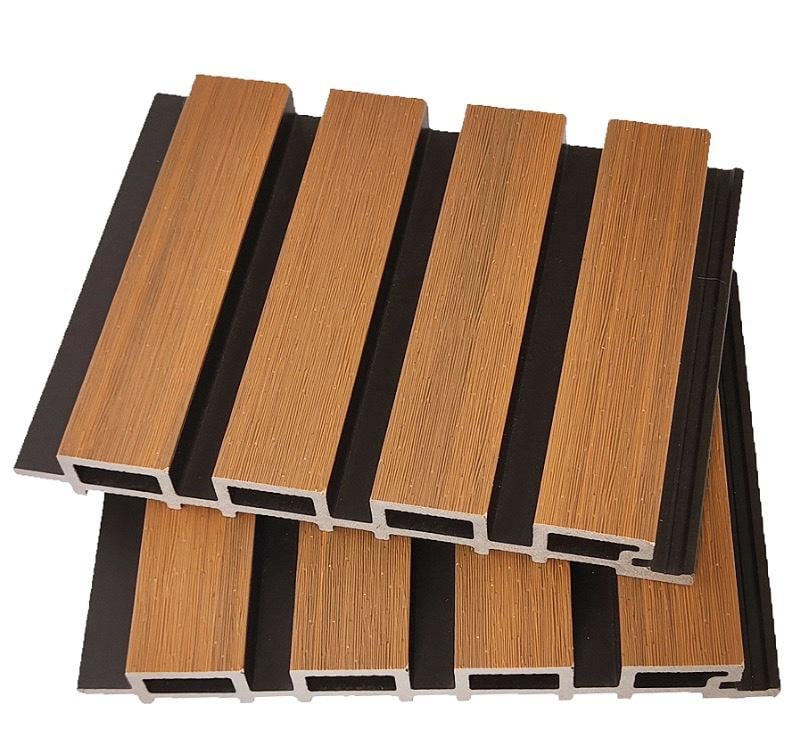 Панель фасадная ProDeck 3D рейка ДПК 220х25х2900 мм Тик Стайл лайн