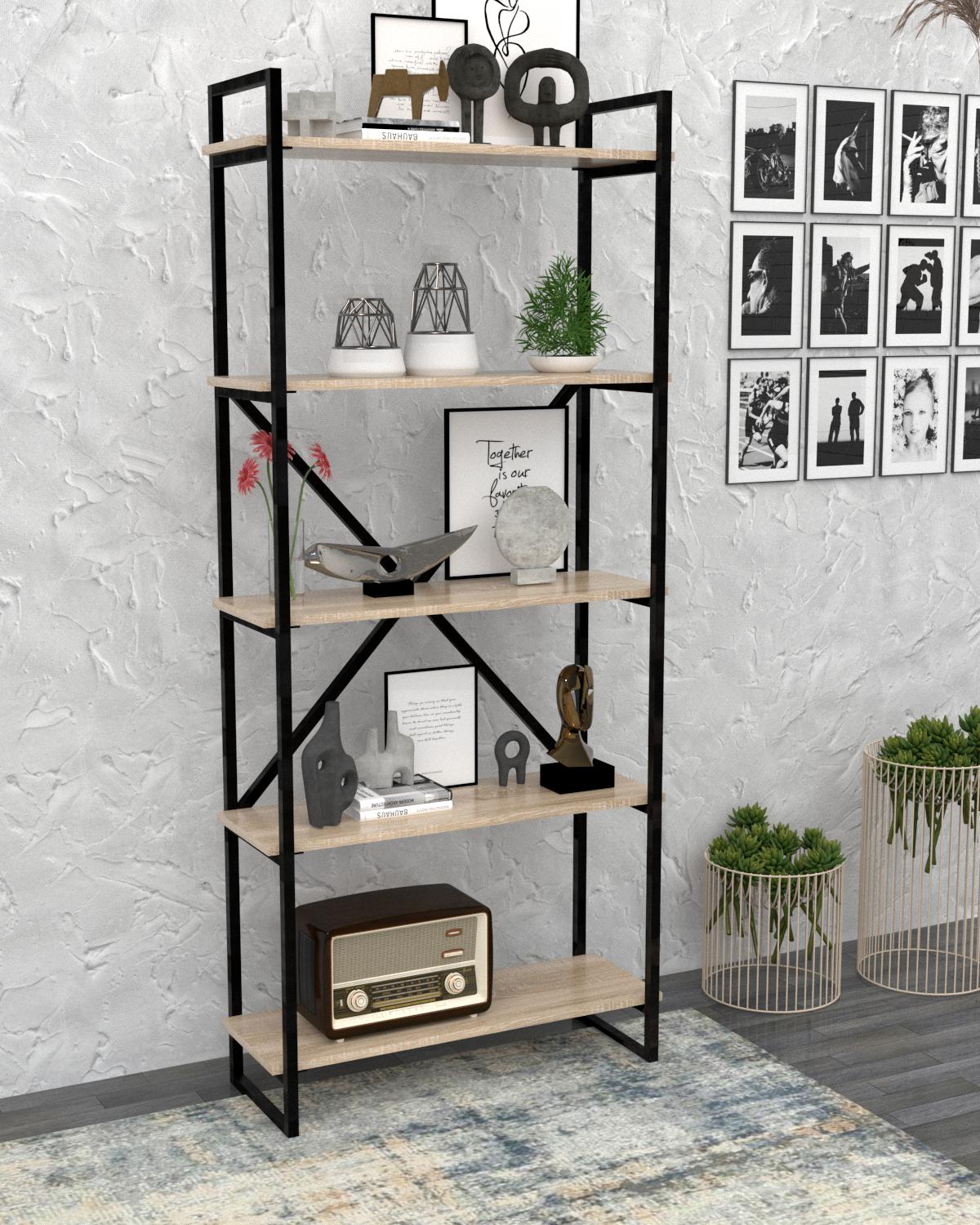 Стеллаж EcoLoft Лінея DSP-1391-6 в стиле лофт (32196252)