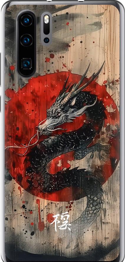 Чехол на Huawei P30 Pro Восточный дух (6100t-1621-42517)