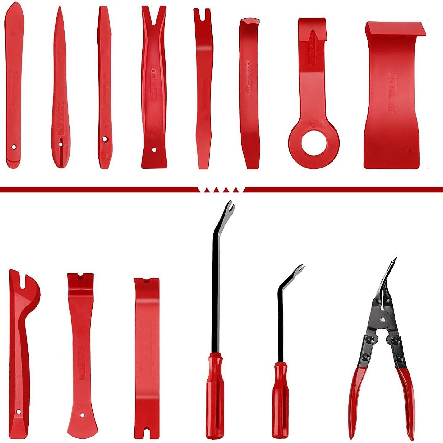 Набір знімачів для обшивки та плоскогубці для зняття кліпсів у сумці 19 пр. (28576876) - фото 13 Набір знімачів для обшивки та плоскогубці для зняття кліпсів у сумці 19 пр. (28576876) - фото 13