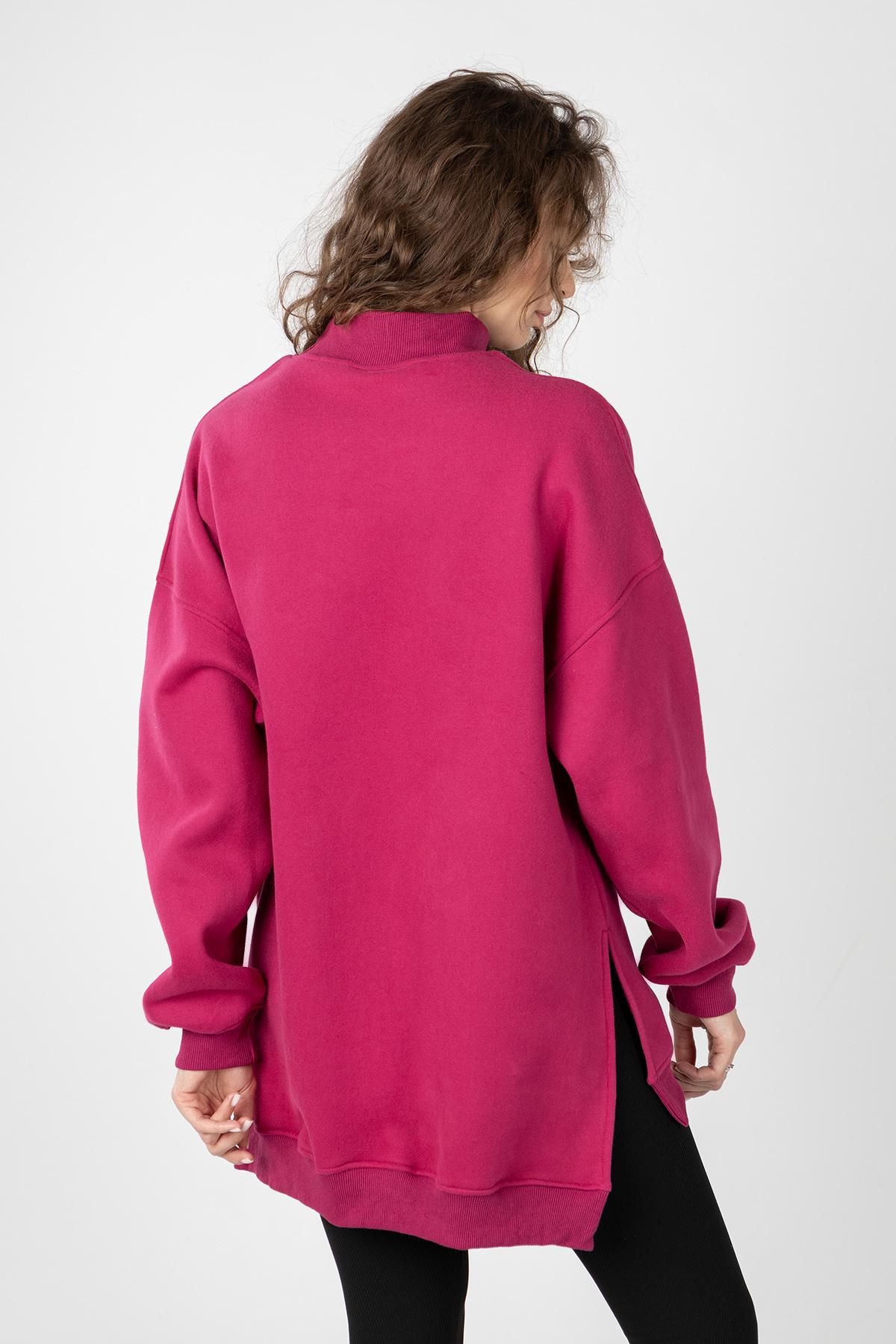 Свитшот женский ЦБ-00224071 р. 44 Фуксия (SKT000918901) - фото 5 Свитшот женский ЦБ-00224071 р. 44 Фуксия (SKT000918901) - фото 5