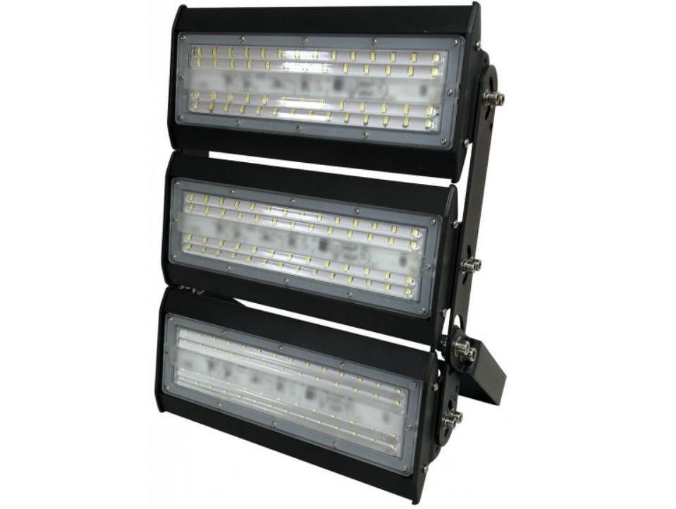 Світлодіодний секційний прожектор Luxel 305х415х65 мм 175-260 V 150 W IP65 (LED-LX-150C)