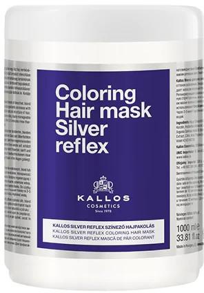 Маска для волос Kallos Coloring Hair Mask Silver Reflex 1 л