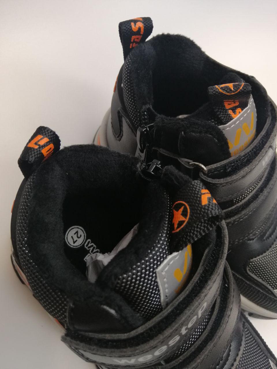 Черевики для хлопчика Weestep р 29 18,2 см Чорний (187065812 BK) - фото 3 Черевики для хлопчика Weestep р 29 18,2 см Чорний (187065812 BK) - фото 3