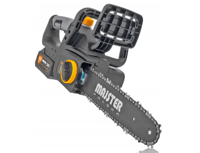 Электропила аккумуляторная MAJSTER POLSKA 1200 Вт 20 В 2х4 А·ч шина 300 мм (MP0010)