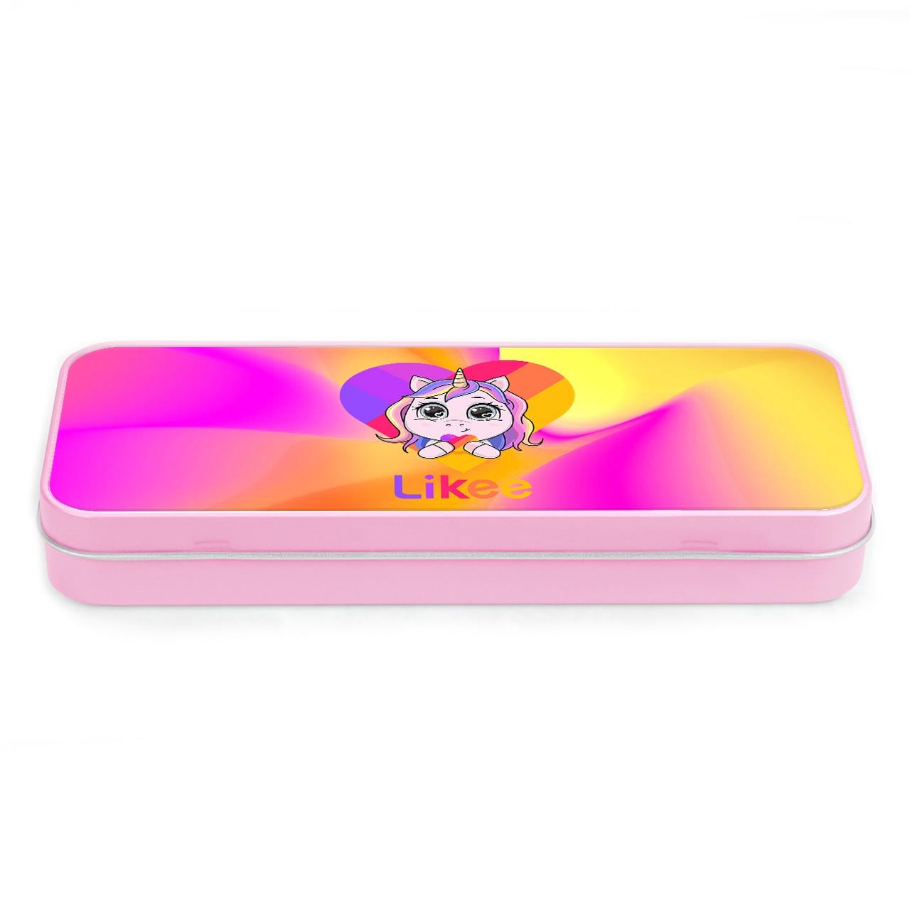 Пенал школьный Likee Unicorn Розовый (34408-1593-PK)