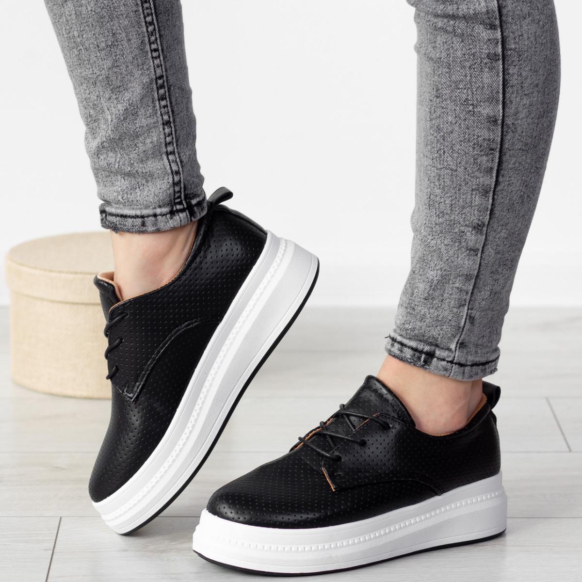 Лоферы женские Fashion р. 36 23 см Черный (2479)