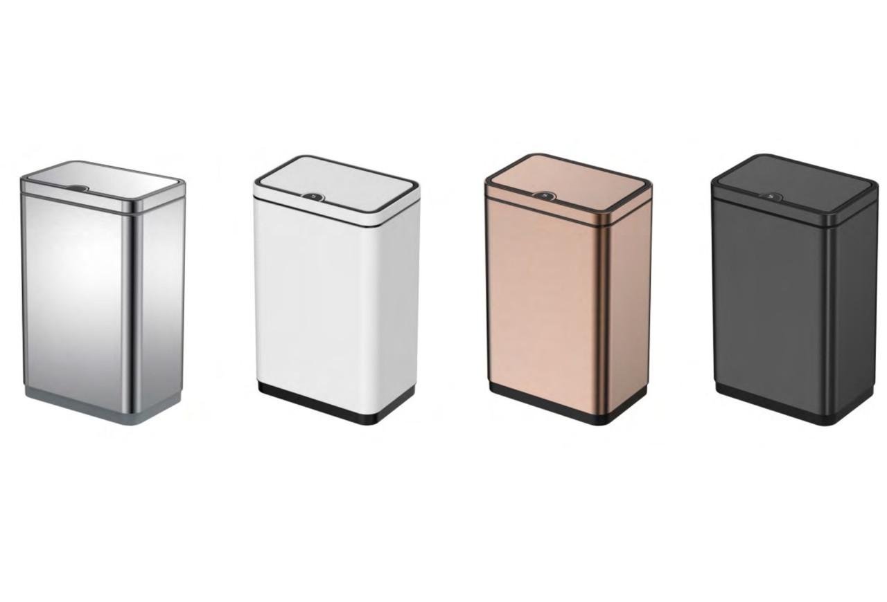 Відро для сміття сенсорне Koer TC-020212-07 прямокутне 12 л Графіт (KR5585) - фото 3 Відро для сміття сенсорне Koer TC-020212-07 прямокутне 12 л Графіт (KR5585) - фото 3