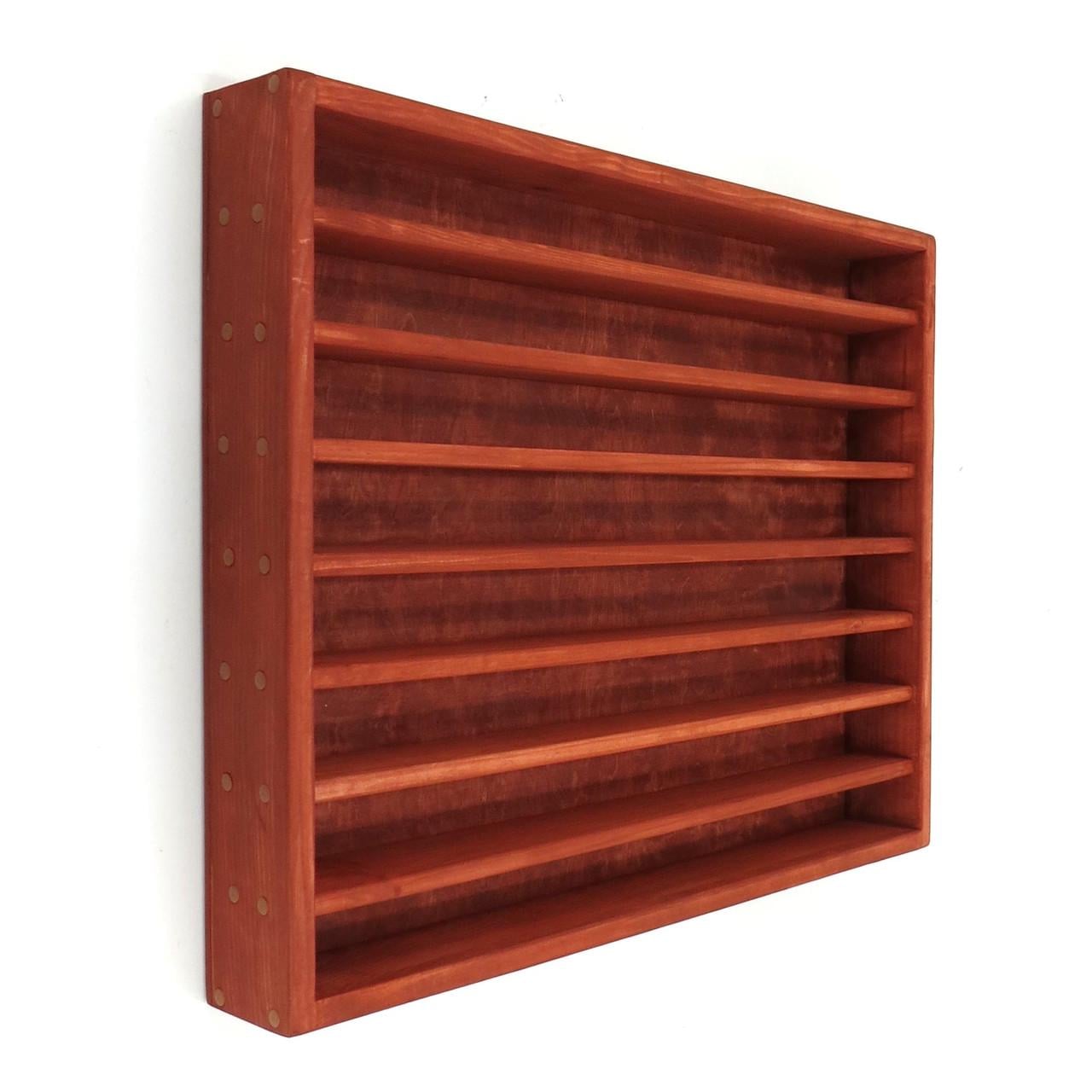 Стеллаж для игрушечных машинок из дерева БМВ Коралл (СДМ-000114)