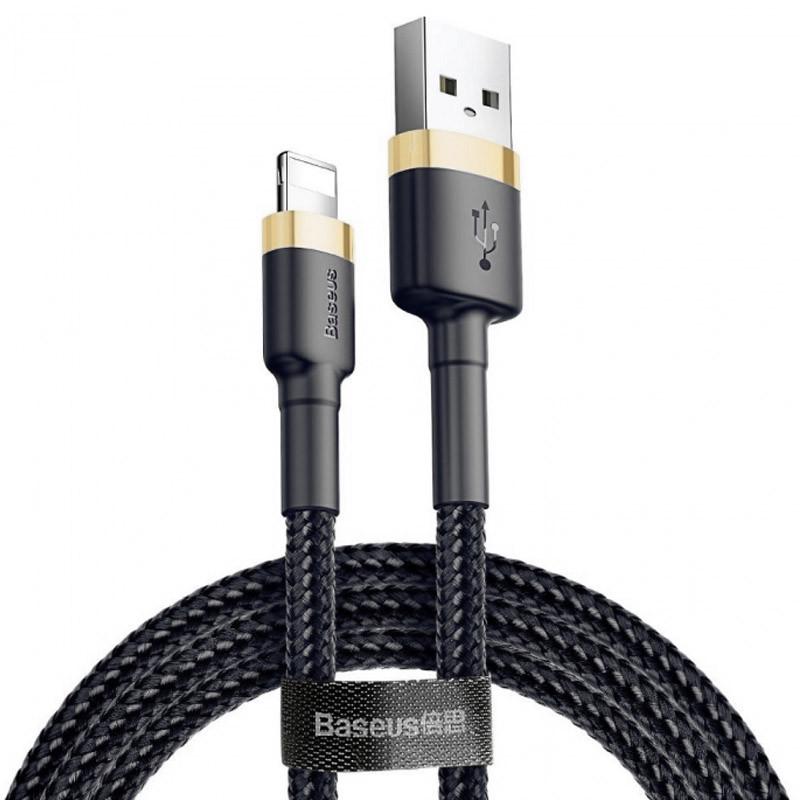 Дата-кабель BASEUS Cafule Lightning 2,4A 1 м (CALKLF-B)