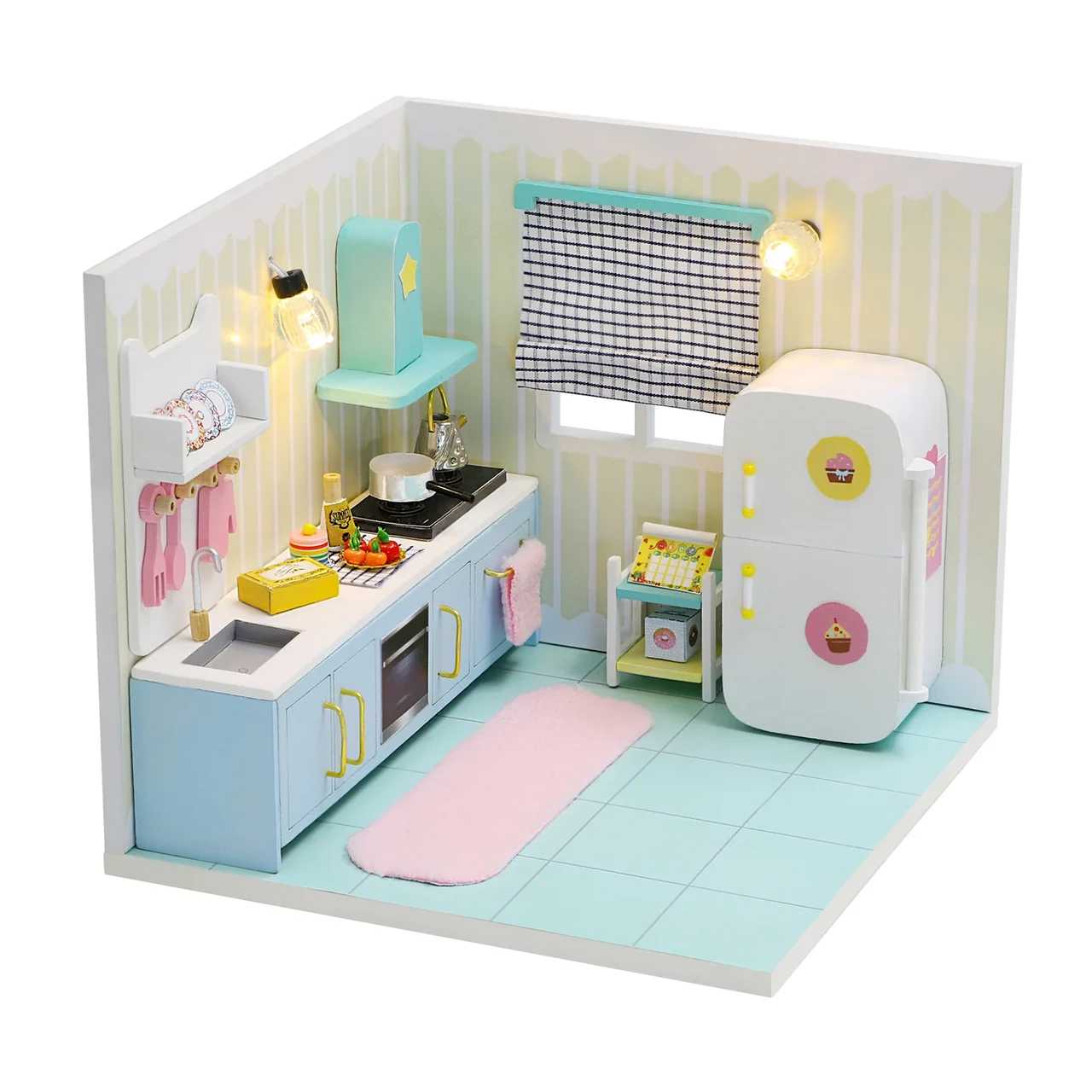 Румбокс 3D DIY House Морський бриз/Пилозахисний купол (S2007) Румбокс 3D DIY House Морський бриз/Пилозахисний купол (S2007)